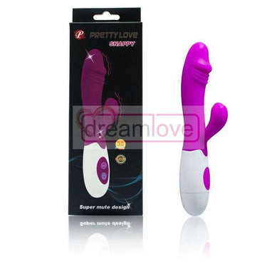 Vibratore Doppia Stimolazione con 30 Mode - Silicone Sicuro